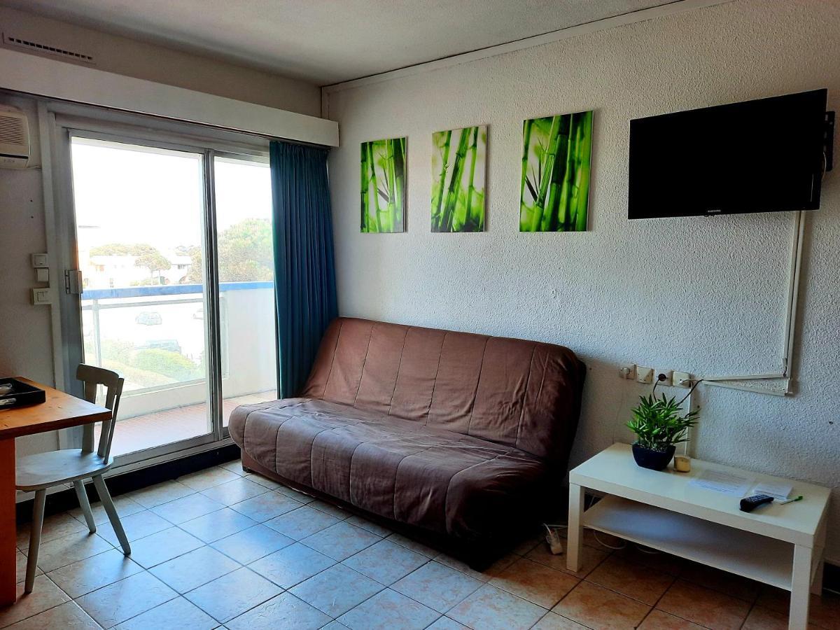Apartament Studio Bambou - Piscine - Acces Direct A La Plage - Lydia Playa Le Barcarès Zewnętrze zdjęcie