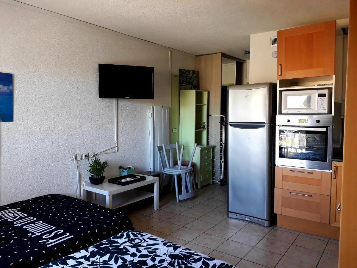 Apartament Studio Bambou - Piscine - Acces Direct A La Plage - Lydia Playa Le Barcarès Zewnętrze zdjęcie